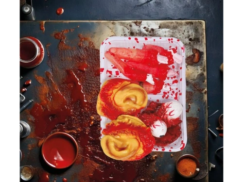 Tacka z częściami ciała