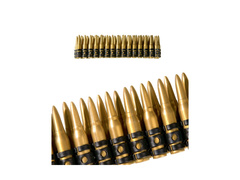 Realistyczny pas z nabojami na biodra