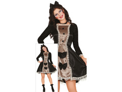 Kostium Nawiedzona lalka dla kobiety -1 szt.