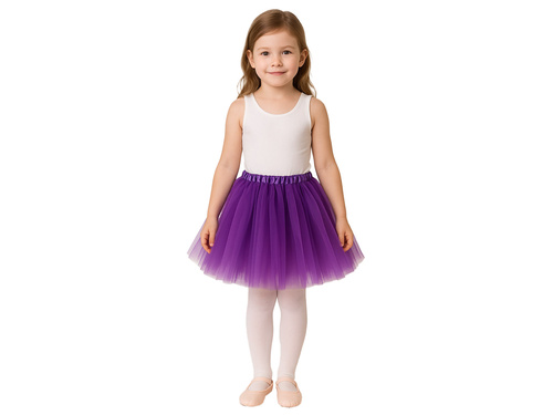 Spódniczka Tutu - fioletowa - 30 cm - 1 szt