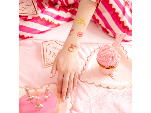 Tatuaże zmywalne Wieczór Panieński - 19 szt.