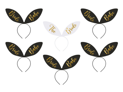 Opaski Bride Squad - 6 szt.