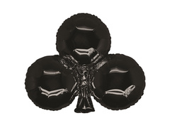 Balon foliowy Karciany Trefl czarny - 75x62 cm - 1 szt.