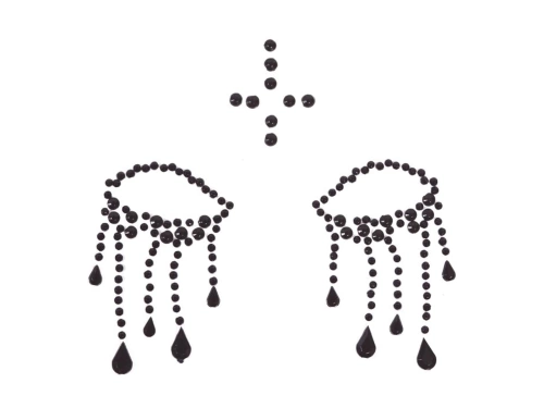 Samoprzylepne klejnociki na twarz Zakonnica