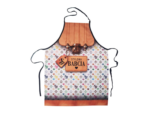 Fartuch kuchenny Premium Stylowa Babcia