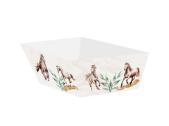 Pudełka na chipsy Koniki - 4 szt.