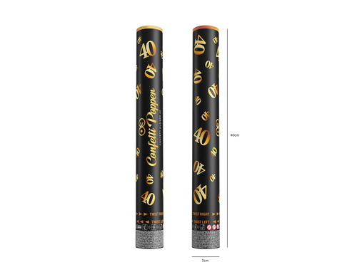 Tuba strzelająca na czterdziestkę - 40 cm - 1 szt.