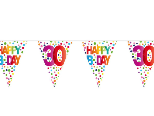 Baner flagi z nadrukiem 30 - 10 m - 1 szt.