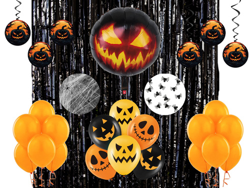 Zestaw Mroczna Dynia - 75 elementów