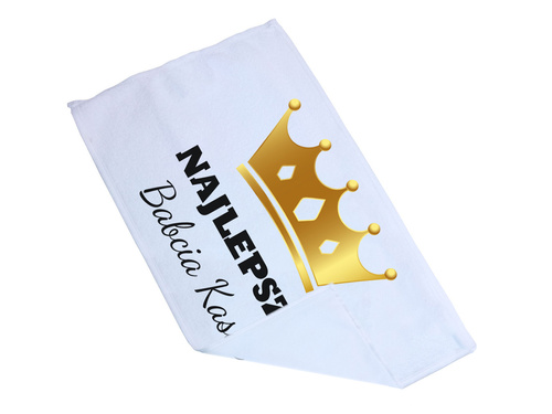 Ręcznik personalizowany na dzień babci - 30x50 cm