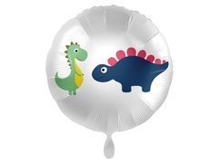 Balon foliowy Wesołe Dinozaury - 45 cm - 1 szt.