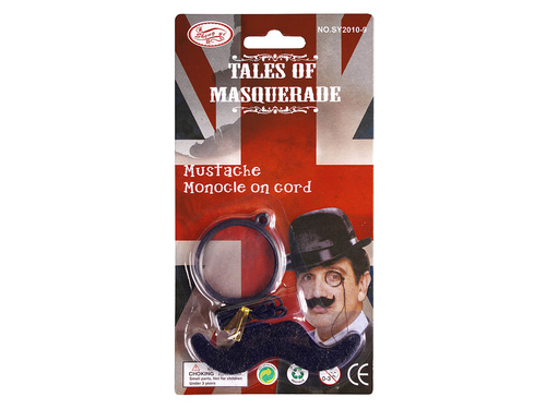 Zestaw binokl z wąsikiem - 2 elem.