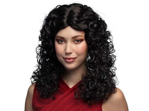 Peruka czarna trwała - 1 szt.