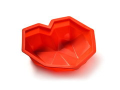 Foremka do pieczenia ciasta Serce 3D - 1 szt.