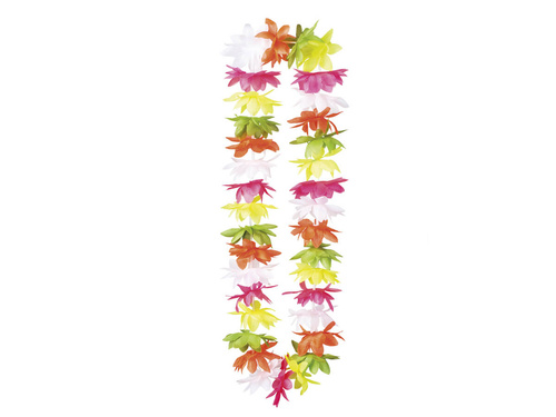 Naszyjnik girlanda hawajska wielokolorowa - 1 szt.