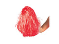 Pompon cheerleaderki czerwony - 1 szt.