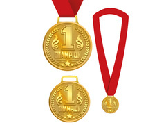 Medal zwycięzcy Champion - 1 szt.