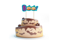 Topper na tort Boo - 1 szt.