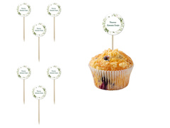 Pikery na I Komunię Świętą - 7 cm - 6 szt.