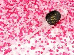 Push pop konfetti różowe - 1 szt.