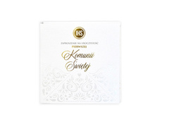 Zaproszenia na I Komunię Świętą - 5 szt.