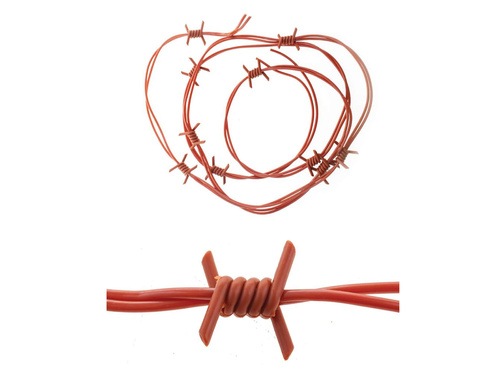 Dekoracja Drut kolczasty na Halloween - 240 cm - 1 szt.