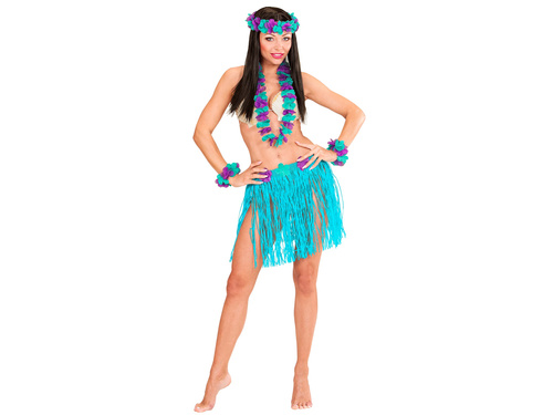 Zestaw hawajski niebieski - 5 częściowy