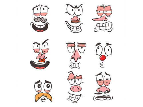 Zestaw naklejek na jajka Bużki - 29 szt.