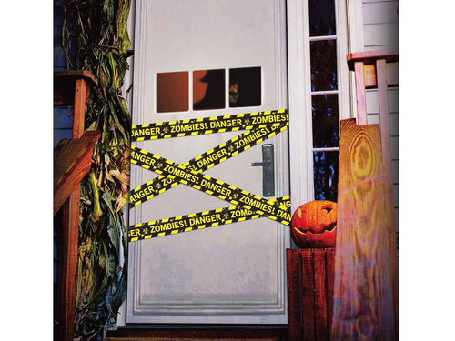 Dekoracja Taśma Policyjna Zombies! Danger - 1 szt.