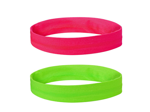 Neonowe opaski na głowę - 2 szt.