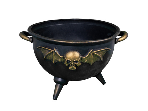 Kociołek wiedźmy z czaszką - 80 x 65 x 47 cm - 1 szt.