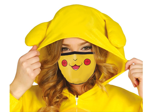 Maseczka na twarz materiałowa 3-warstwowa - 1 szt.