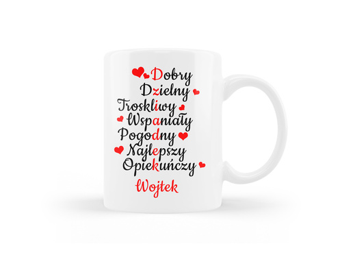 Kubek personalizowany na dzień dziadka - 330ml
