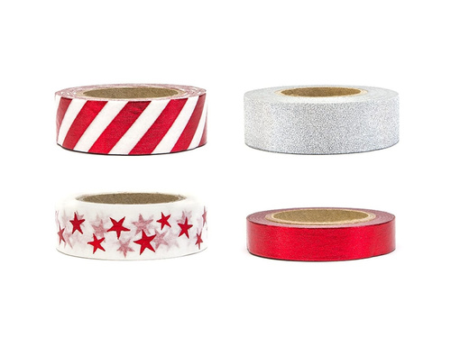 Taśma dekoracyjna samoprzylepna - 4 szt.