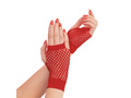 Rękawiczki z czerwonej siatki - 11 cm