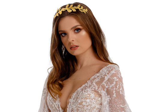 Tiara wieniec laurowy - 1 szt.