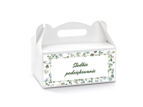 Pudełka na ciasto z eukaliptusem - 6 szt.