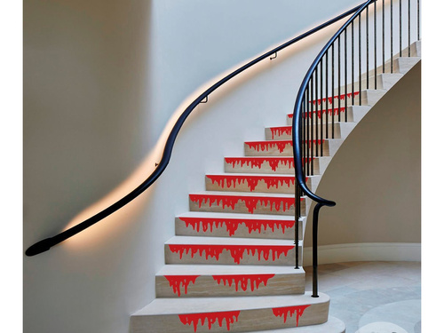 Dekoracja na schody - Krew - 1 op.