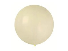 Balon olbrzym 85 cm średnicy - ecry pastel - 1 szt.