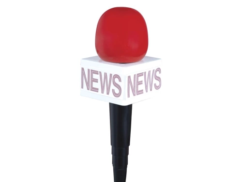 Mikrofon reportera - 1 szt.