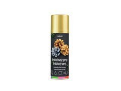 Farba dekoracyjna w sprayu - brokatowa złota - 100 ml