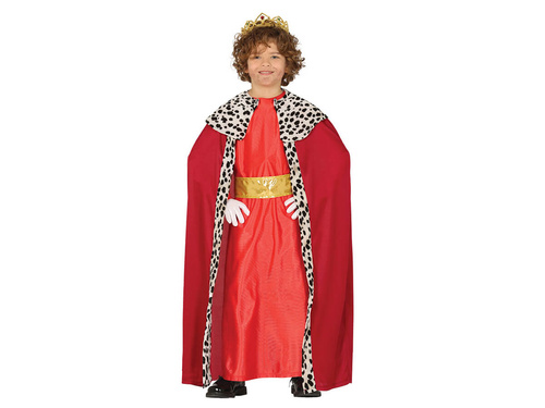 Kostium Król czerwony dla chłopca