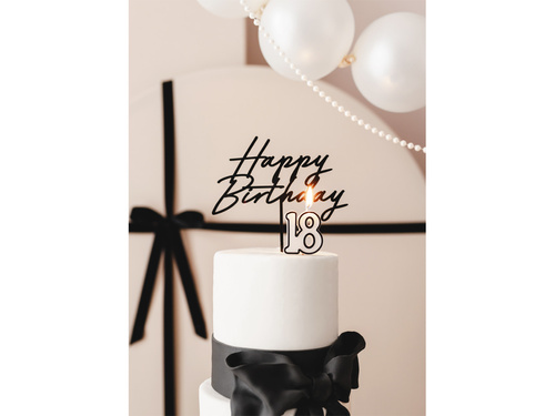 Świeczka na 18-tke - 5,5 cm - 1 szt.