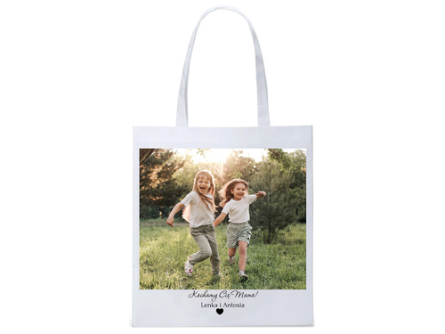 Torba na zakupy ze zdjęciem na dzień matki - 1 szt.