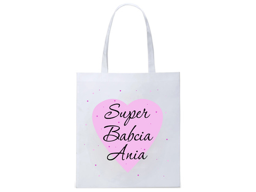 Torba na zakupy z imieniem na dzień babci - 1 szt.