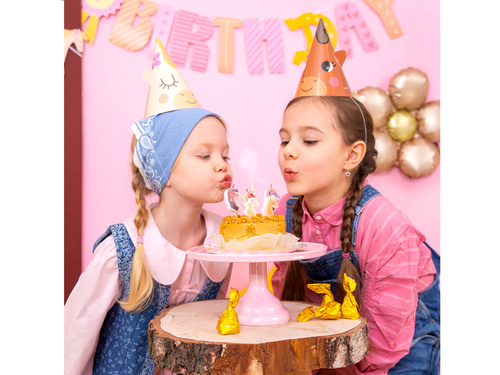 Czapeczki papierowe Koniki - 6 szt.