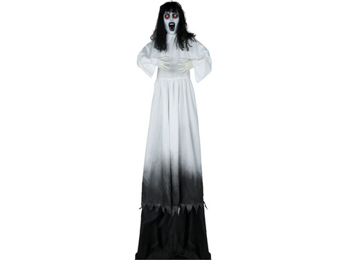 Dekoracja stojąca Kobieta Zombie - 180 cm - 1 szt.