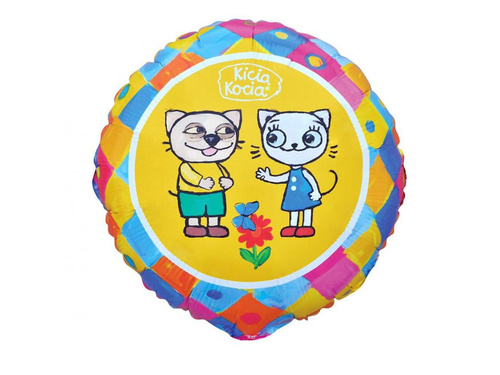 Balon foliowy Kicia Kocia - 46 cm - 1 szt.