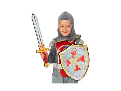 Zestaw "Krzyżowiec" miecz i tarcza z pianki