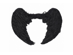Skrzydła anioła czarne 96 x 75 cm
